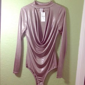 ✨NWT✨Fashion Nova Kourtney Bodysuit - Chanel Nude